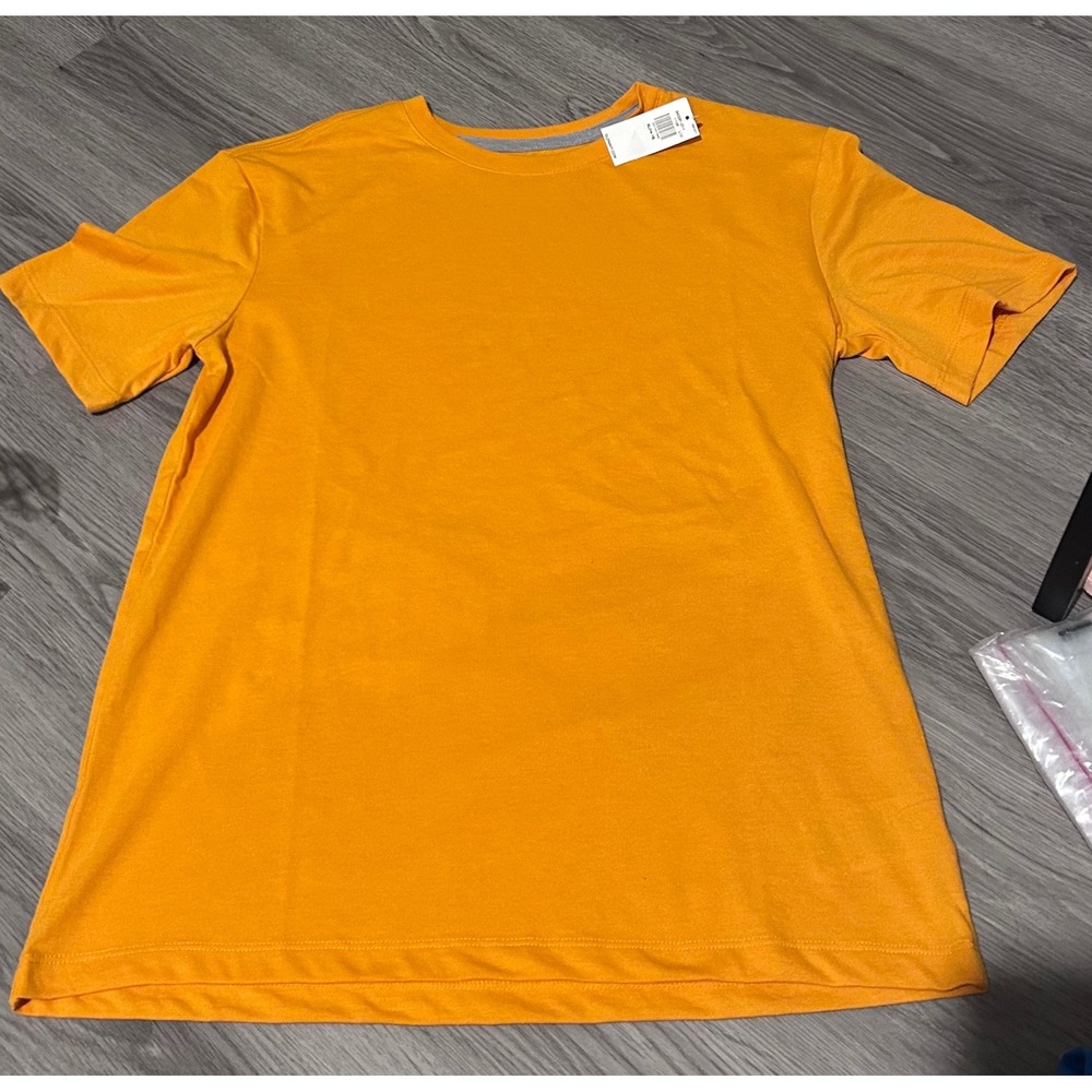 Old Navy T-Shirt Boys XL 14-16 Orange New Softest Short Sleeve Tee 840291-07